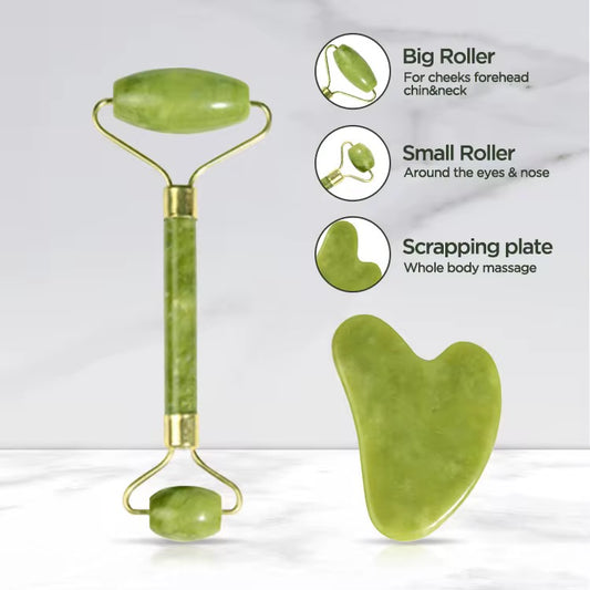 ✨ Ophéra™ Jade Face Roller – Natural Skin Revitalization✨