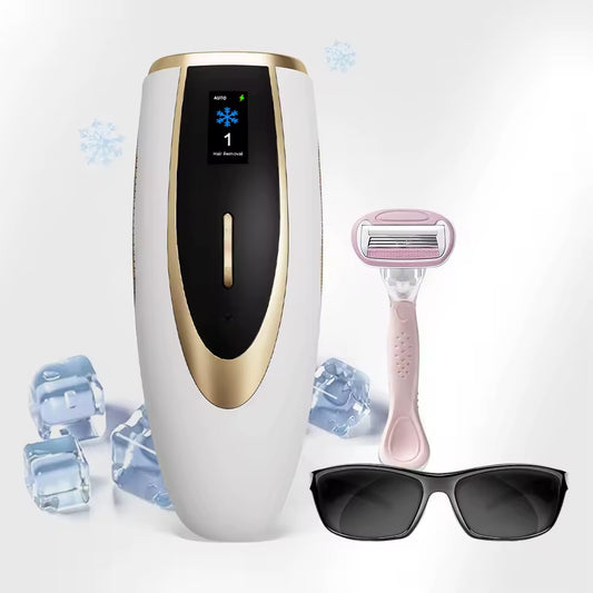 ✨ Ophéra™ IPL Hair Removal Device – Painless Ice Cooling Technology ✨